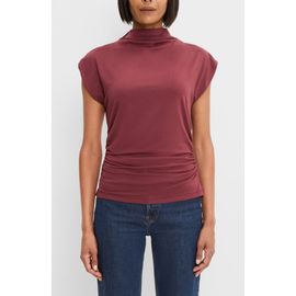 Michael Stars Michael Stars Mina Mock Neck T-Shirt