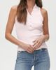 Michael Stars Michael Stars Norah Sleeveless Polo Top - 3