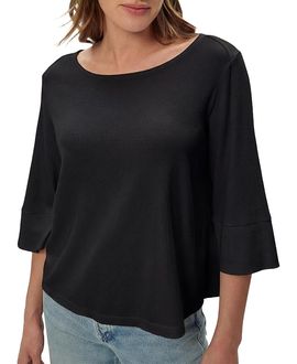 Michael Stars Michael Stars Rosalynn Wide Sleeve Boatneck Top
