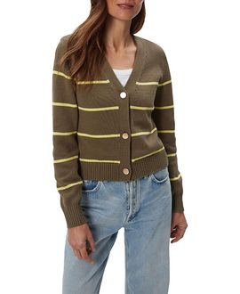 Michael Stars Michael Stars Tracey Buttondown Crop Cardigan Sweater