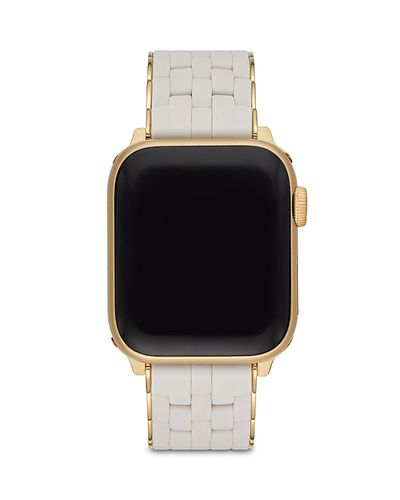 Michele Michele Apple Watch 5-Link Silicone-Wrapped Interchangeable Bracelet, 38-49mm
