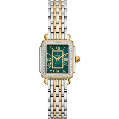 MICHELE MICHELE Deco Madison Mini Diamond Bracelet Watch, 23mm x 24mm
