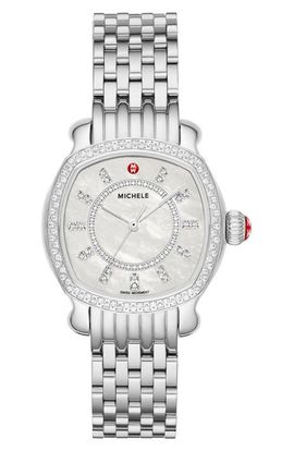 MICHELE MICHELE Lilou Diamond Bracelet Watch, 34mm