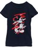Mickey & Friends Girls Mickey & Friends Classic Pose and Scribbles T Shirt - 1