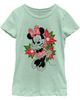 Mickey & Friends Girl's Mickey & Friends Minnie Warm Scarf Graphic T-Shirt - 1