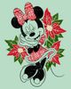 Mickey & Friends Girl's Mickey & Friends Minnie Warm Scarf Graphic T-Shirt - 2
