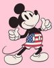 Mickey & Friends Girls Mickey & Friends Patriotic Shorts Pose T Shirt - 2