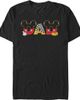 Mickey & Friends Mens Mickey & Friends Dad Mice Pattern T Shirt - 1