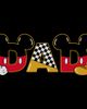 Mickey & Friends Mens Mickey & Friends Dad Mice Pattern T Shirt - 2