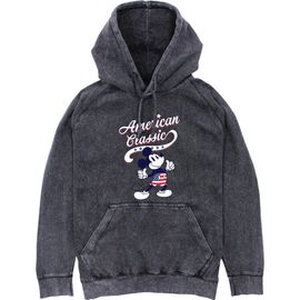 Mickey & Friends Mens Mickey & Friends Retro American Classic Lightweight Hoodie