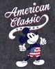 Mickey & Friends Mens Mickey & Friends Retro American Classic Lightweight Hoodie - 2