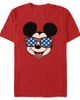 Mickey & Friends Mens Mickey & Friends Stars Sunglasses Mickey Face T Shirt - 2