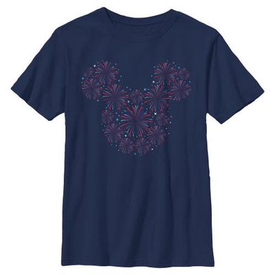 Mickey & Friends Mickey & Friends Boys' Fireworks Logo Graphic Short Sleeve T-Shirt