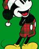 Mickey & Friends Mickey & Friends Boys' Mickey Going Plaid For Christmas Short Sleeve Graphic T-Shirt - 2