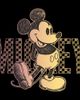 Mickey & Friends Mickey & Friends Boys' Retro Check Sketch Graphic Short Sleeve T-Shirt - 2