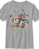 Mickey & Friends Mickey & Friends Boys' The Gangs Together For Holiday Short Sleeve Graphic T-Shirt - 1