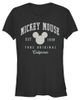 Mickey & Friends Mickey & Friends Junior's True Original California Short Sleeve Graphic T-Shirt - 1