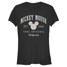 Mickey & Friends Mickey & Friends Junior's True Original California Short Sleeve Graphic T-Shirt