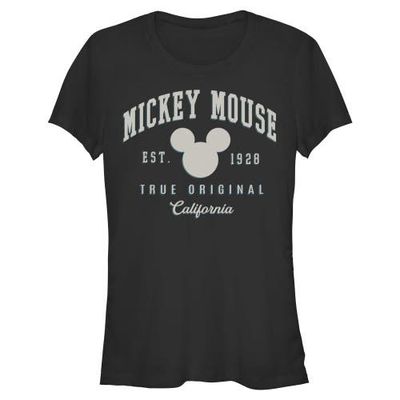 Mickey & Friends Mickey & Friends Junior's True Original California Short Sleeve Graphic T-Shirt