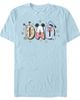 Mickey & Friends Mickey & Friends Men's Cute Dad Letters Short Sleeve Graphic T-Shirt - 1