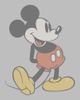 Mickey & Friends Mickey & Friends Men's Giant Icon Short Sleeve Graphic T-Shirt - 2