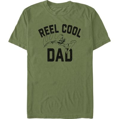 Mickey & Friends Mickey & Friends Men's Reel Cool Dad Short Sleeve Graphic T-Shirt