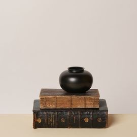 MIDDLE KINGDOM MIDDLE KINGDOM Semi-Matte Porcelain Mini Apple Vase