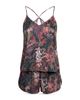 Midnight Bakery Midnight Bakery Satin Camisole & Shorts Pajama Set - 4