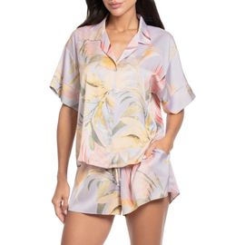 Midnight Bakery Midnight Bakery Satin Short Pajamas