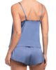 Midnight Bakery Midnight Bakery Scalloped Cami & Tap Shorts Pajamas - 2