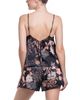 Midnight Bakery Midnight Bakery Stretch Satin Camisole & Shorts Set - 3