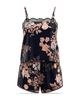 Midnight Bakery Midnight Bakery Stretch Satin Camisole & Shorts Set - 4