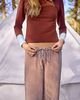 Midnight Lunch Midnight Lunch Josie Lounge Pant in Cabin Sky, Women's at Urban Outfitters - 2