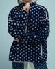 Midnight Lunch Midnight Lunch Wyoming Pullover Jacket in Navy Dot, Women's at Urban Outfitters - 2