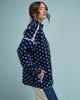 Midnight Lunch Midnight Lunch Wyoming Pullover Jacket in Navy Dot, Women's at Urban Outfitters - 3