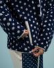 Midnight Lunch Midnight Lunch Wyoming Pullover Jacket in Navy Dot, Women's at Urban Outfitters - 4