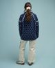 Midnight Lunch Midnight Lunch Wyoming Pullover Jacket in Navy Dot, Women's at Urban Outfitters - 5
