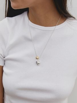 MIDNIGHT MOMENT Bumpy Love Mix Necklace