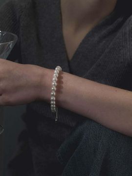 MIDNIGHT MOMENT Standard Pearl Bracelet
