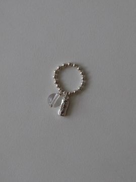 MIDNIGHT MOMENT Sterling Silver Quartz Ring