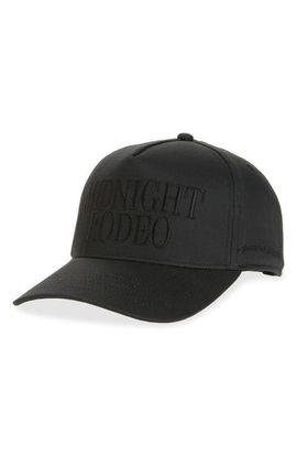MIDNIGHT RODEO MIDNIGHT RODEO Blackout Classic Logo Baseball Cap 