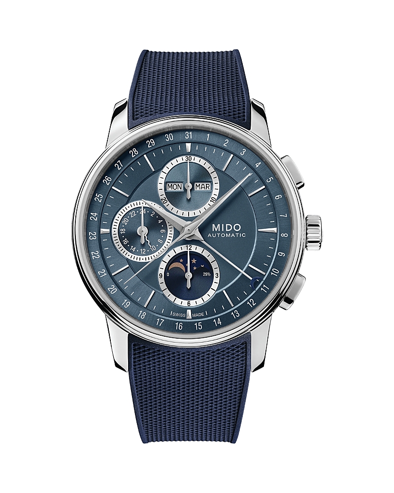 Mido Mido Baroncelli Chronograph Moonphase Watch, 42mm