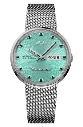 MIDO MIDO Commander 1959 Automatic Mesh Strap Watch, 37mm