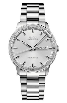 MIDO MIDO Commander Datoday Automatic Bracelet Watch, 40mm