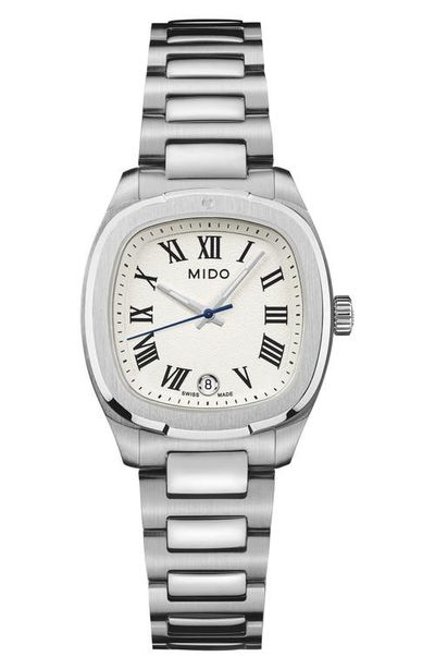 MIDO MIDO Multifort TV Bracelet Watch, 27.6mm x 28mm