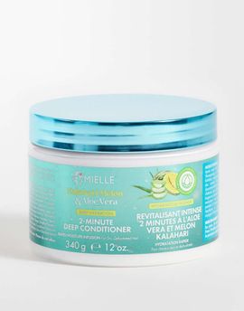 Mielle Mielle Kalahari Melon & Aloe Vera Deep Hydration 2-Minute Deep Conditioner 340g-No color