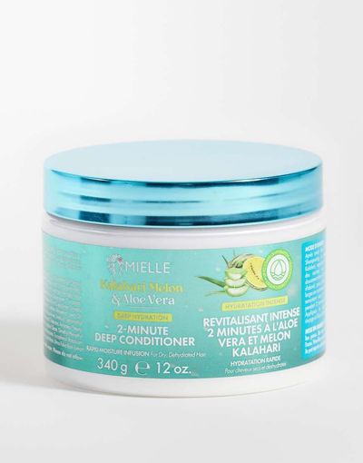 Mielle Mielle Kalahari Melon & Aloe Vera Deep Hydration 2-Minute Deep Conditioner 340g-No color