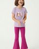 Mightly Mightly Organic Cotton Solid Flare Leggings - 2
