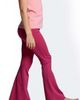 Mightly Mightly Organic Cotton Solid Flare Leggings - 4