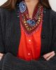 Mignonne Gavigan Mignonne Gavigan Amalia Scarf Necklace Brown Multi One - 3